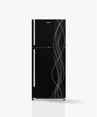 20 Feet Black glass Refrigerator